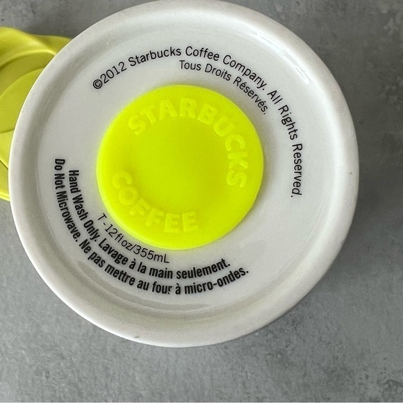 RODARTE + Starbucks Ceramic Pixel Tumbler Collectible Limited Edition 2012 - Picture 7 of 9